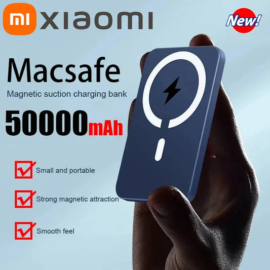500000mAh Capacity Magnetic Wireless Power Bank