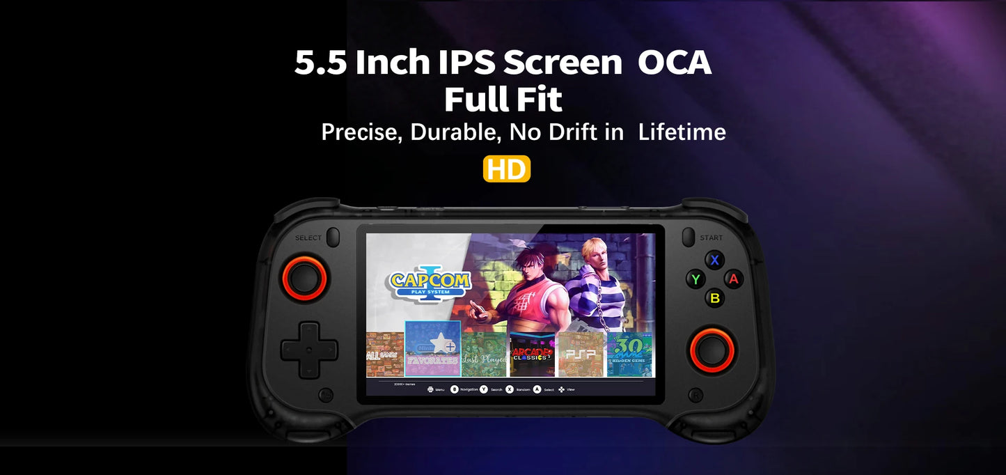 F5 Retro Handheld Game Console 5.5''